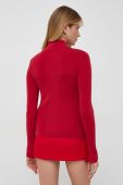 Светр Patrizia Pepe жіночий колір червоний легкий (3651711)
