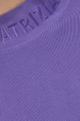 Светр Patrizia Pepe жіночий колір фіолетовий легкий