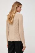 Светр з домішкою вовни Patrizia Pepe жіночий колір бежевий