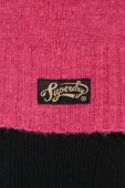 Светр з домішкою вовни Superdry жіночий колір рожевий легкий