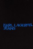 Светр Karl Lagerfeld Jeans жіночий колір чорний легкий