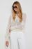 Вовняний светр Twinset жіночий колір бежевий легкий (3598753)