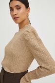 Светр Twinset жіночий колір коричневий