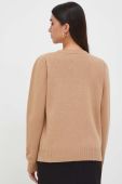 Вовняний светр Twinset жіночий колір бежевий (3588968)
