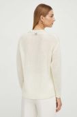 Вовняний светр Twinset жіночий колір бежевий легкий (3639392)