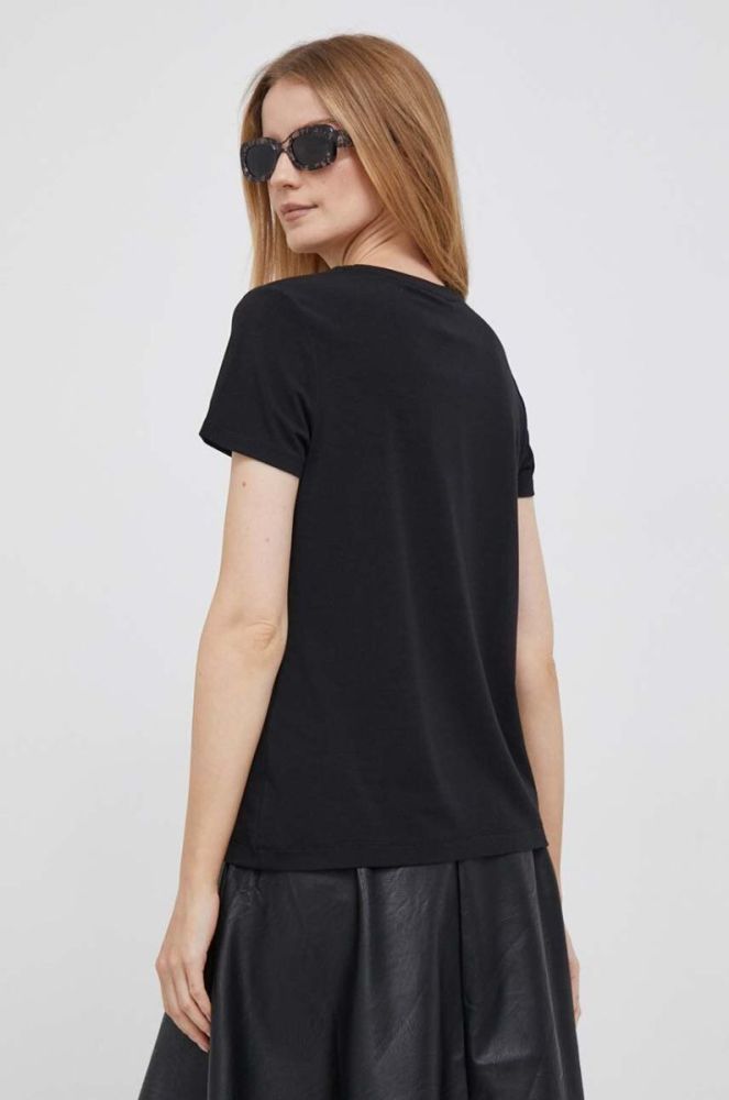 Футболка Dkny жіночий колір чорний (3474858) фото 3