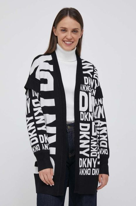 Джемпер Dkny жіночий колір чорний легкий