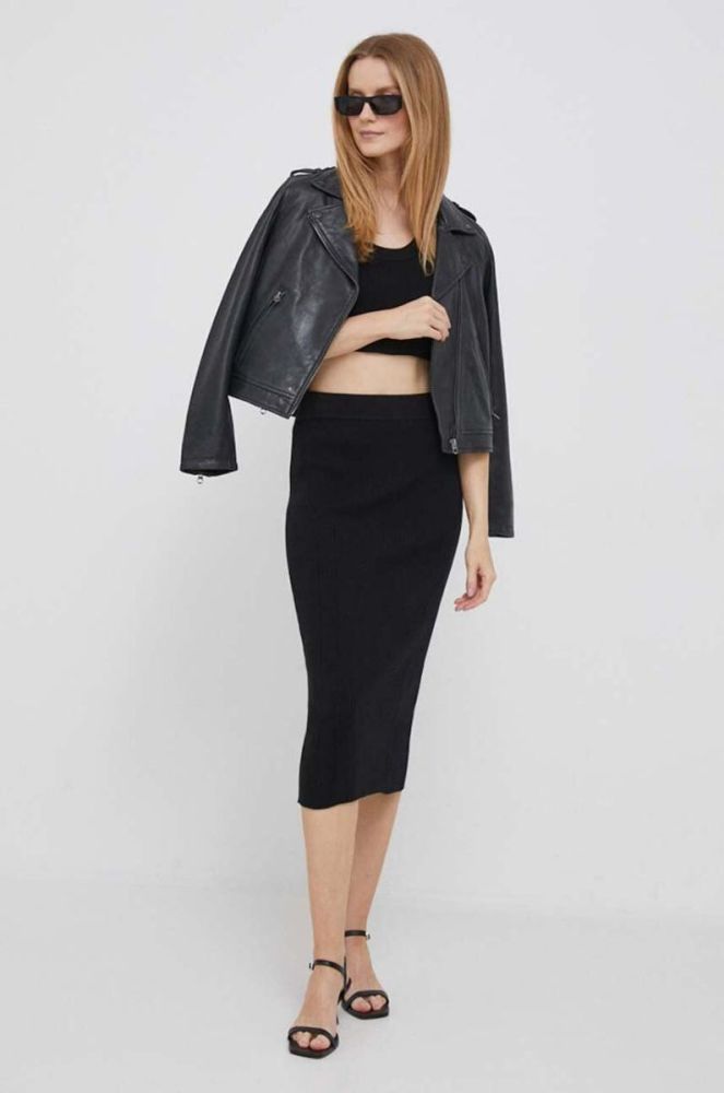 Топ Dkny жіночий колір чорний (3478168) фото 2