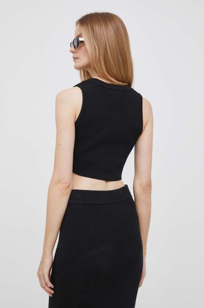 Топ Dkny жіночий колір чорний (3478168) фото 3