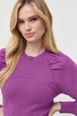 Светр Karl Lagerfeld жіночий колір фіолетовий легкий