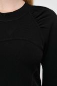 Светр Karl Lagerfeld жіночий колір чорний легкий (3504840)