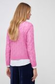 Светр з домішкою вовни MAX&Co. жіночий колір рожевий легкий