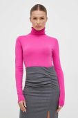 Светр MAX&Co. жіночий колір рожевий легкий гольф