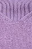Вовняний светр MAX&Co. жіночий колір фіолетовий легкий гольф