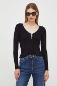 Светр Morgan жіночий колір чорний легкий (3676672)
