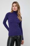 Светр Morgan жіночий колір фіолетовий легкий гольф (3648633)