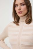 Светр Morgan жіночий колір бежевий легкий гольф (3639417)