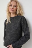 Светр з домішкою вовни Morgan жіночий колір сірий (3679404)