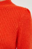 Светр з домішкою вовни Morgan жіночий колір помаранчевий легкий