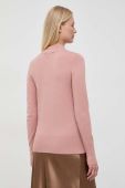 Светр Morgan жіночий колір рожевий легкий півгольф