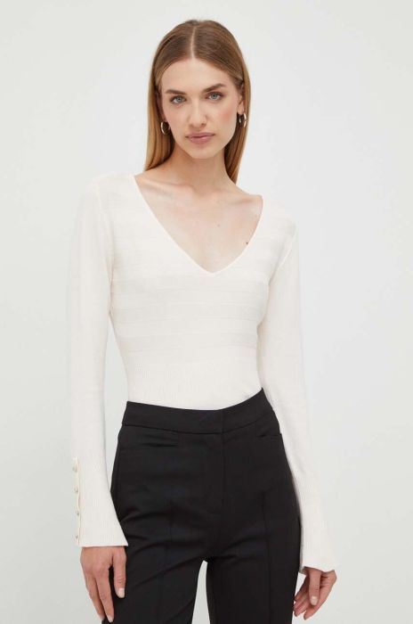 Светр Morgan жіночий колір бежевий легкий (3676737)