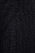 Вовняний светр Rotate жіночий колір чорний теплий (3547844)