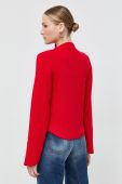 Вовняний светр Victoria Beckham жіночий колір червоний