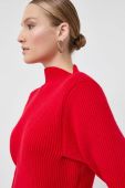 Вовняний светр Victoria Beckham жіночий колір червоний