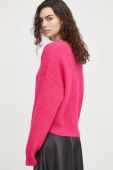 Вовняний кардиган Gestuz колір рожевий легкий
