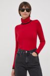 Светр Artigli жіночий колір червоний легкий гольф (3686981)