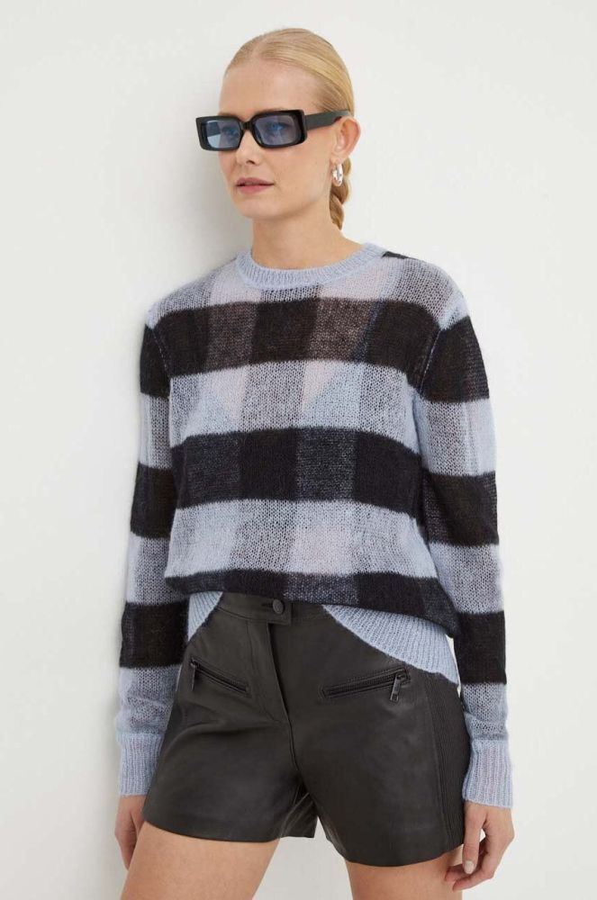 Вовняний светр AllSaints Renee жіночий колір чорний легкий