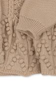 Дитячий вовняний кардиган Konges Sl?jd колір бежевий легкий (3524452)
