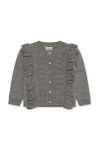 Дитячий кардиган Konges Sl?jd колір сірий