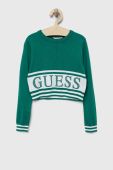 Дитячий светр Guess колір зелений легкий (3328554)