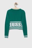 Дитячий светр Guess колір зелений легкий (3328554)