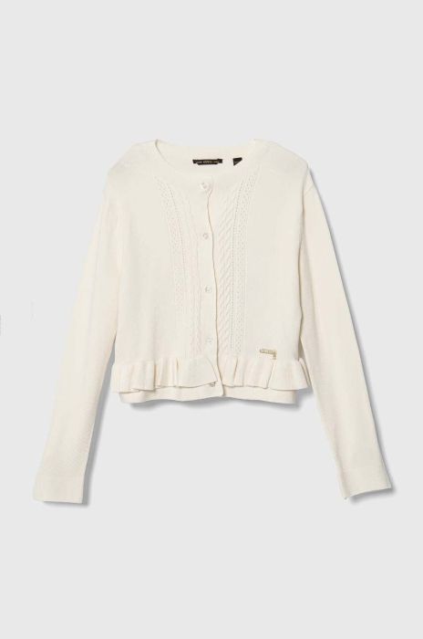 Дитячий кардиган Guess колір бежевий легкий (3447487)