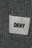 Дитячий светр з домішкою вовни Dkny колір сірий легкий (3512872)