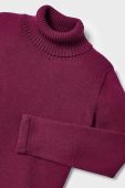 Дитячий кардиган Mayoral колір бордовий теплий