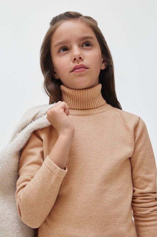 Дитячий светр Mayoral колір бежевий легкий (3411061)