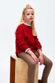 Дитячий светр Mayoral колір червоний (3411106)