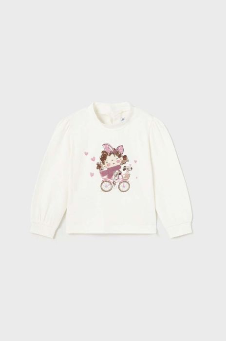 Светр для немовлят Mayoral колір бежевий легкий (3439326)