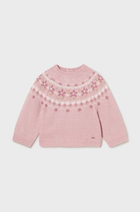 Светр для немовлят Mayoral колір рожевий (3435050)