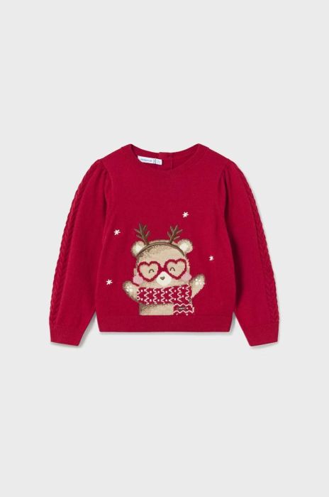 Светр для немовлят Mayoral колір червоний легкий (3435062)