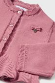 Кардиган для немовлят Mayoral колір рожевий легкий (3435124)
