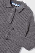 Дитячий светр Mayoral колір сірий легкий (3439379)