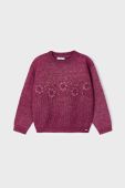 Дитячий светр Mayoral колір фіолетовий легкий (3432183)