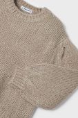Дитячий светр з домішкою вовни Mayoral колір бежевий теплий (3411248)