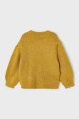 Дитячий светр з домішкою вовни Mayoral колір жовтий теплий