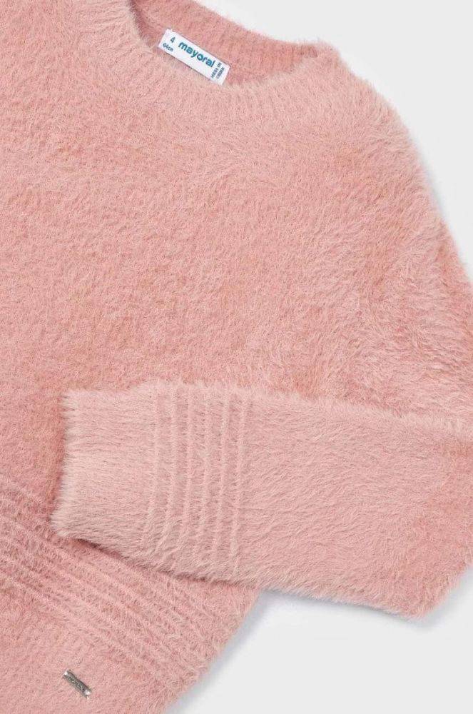 Дитячий светр Mayoral колір рожевий (3411199) фото 3