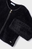 Дитячий кардиган Mayoral колір чорний легкий (3439387)